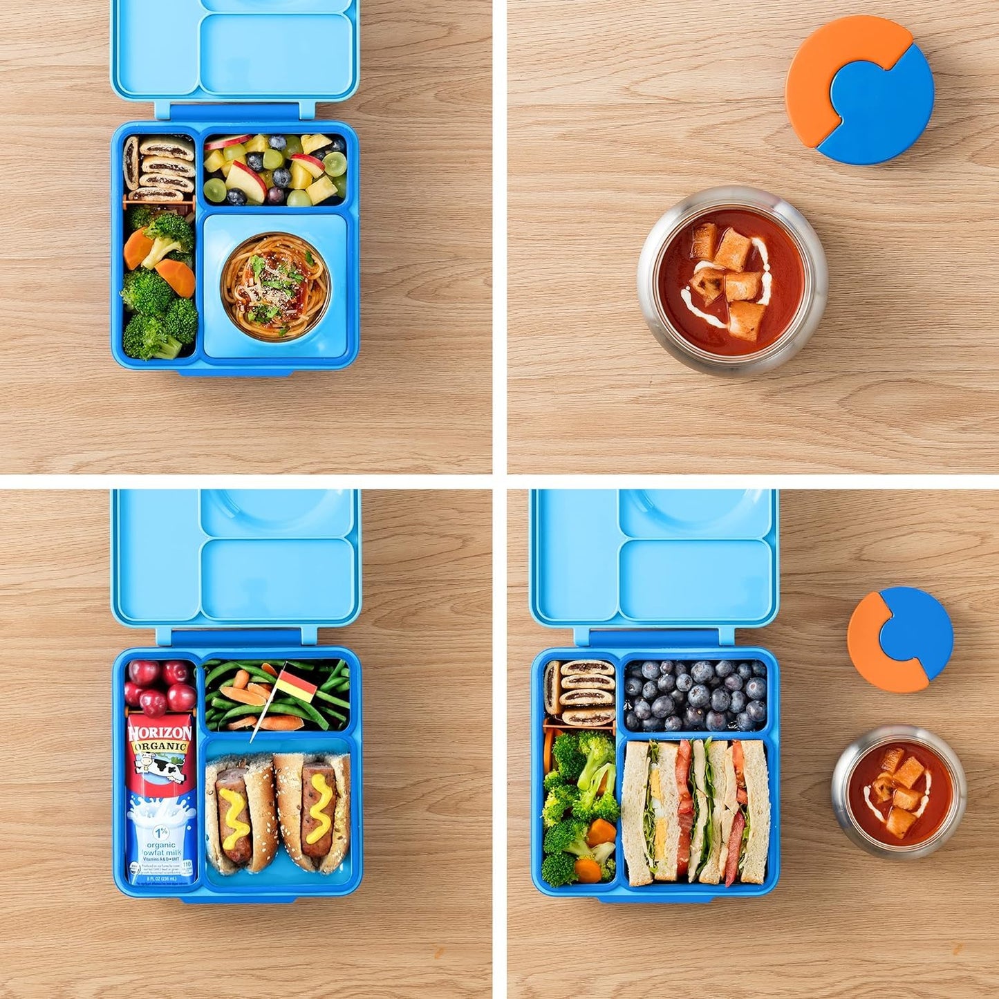 Insulated Bento Box for Kids - Blue Sky