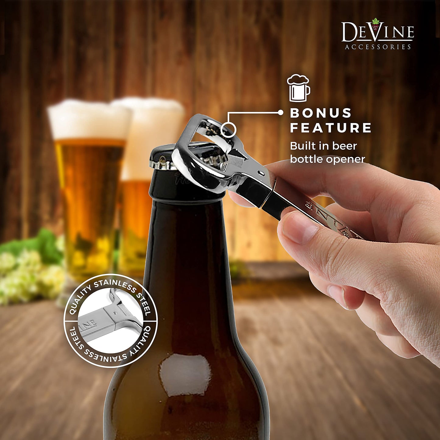 Ah So Wine Opener with Sleek Case