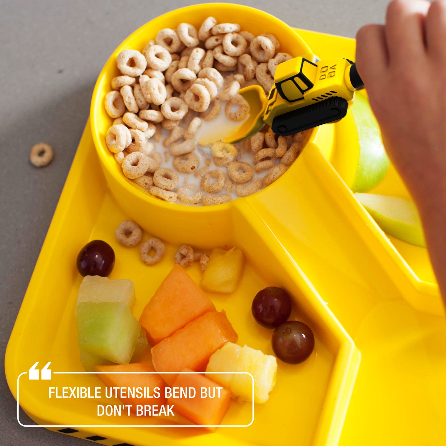 Construction Themed Toddler Dining Set - 3 Piece