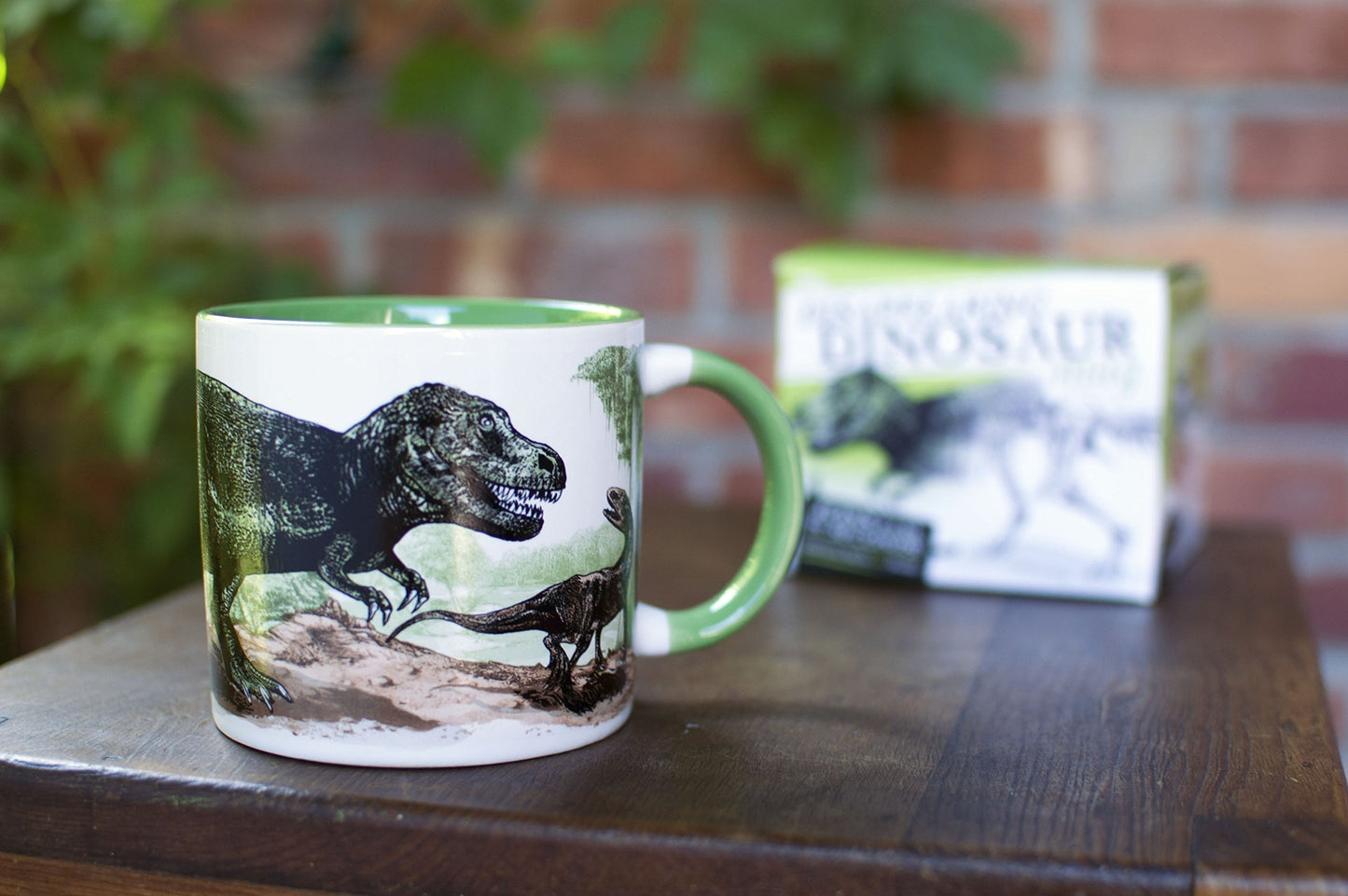 Disappearing Dino Heat Mug