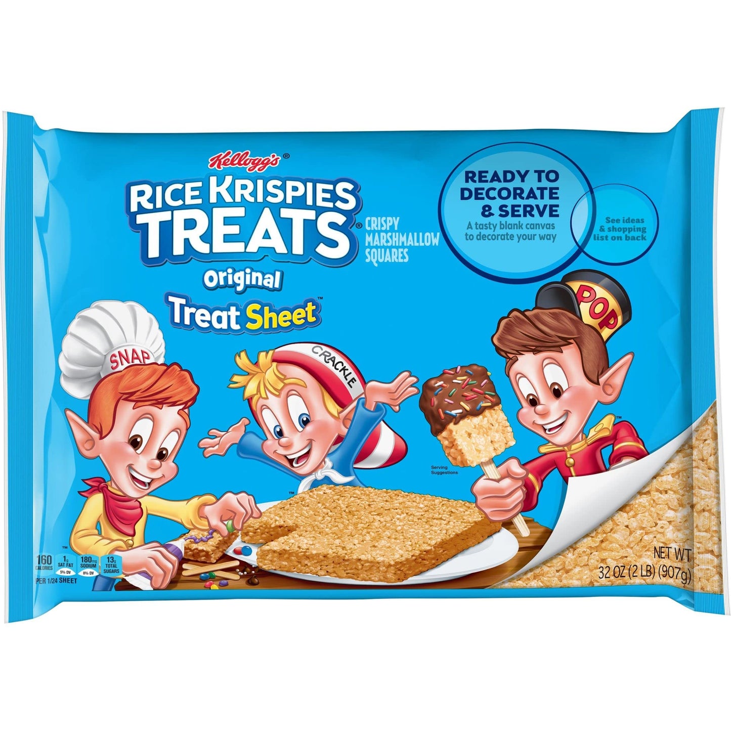 Rice Krispies Treats Marshmallow Snack Sheet - 32 oz