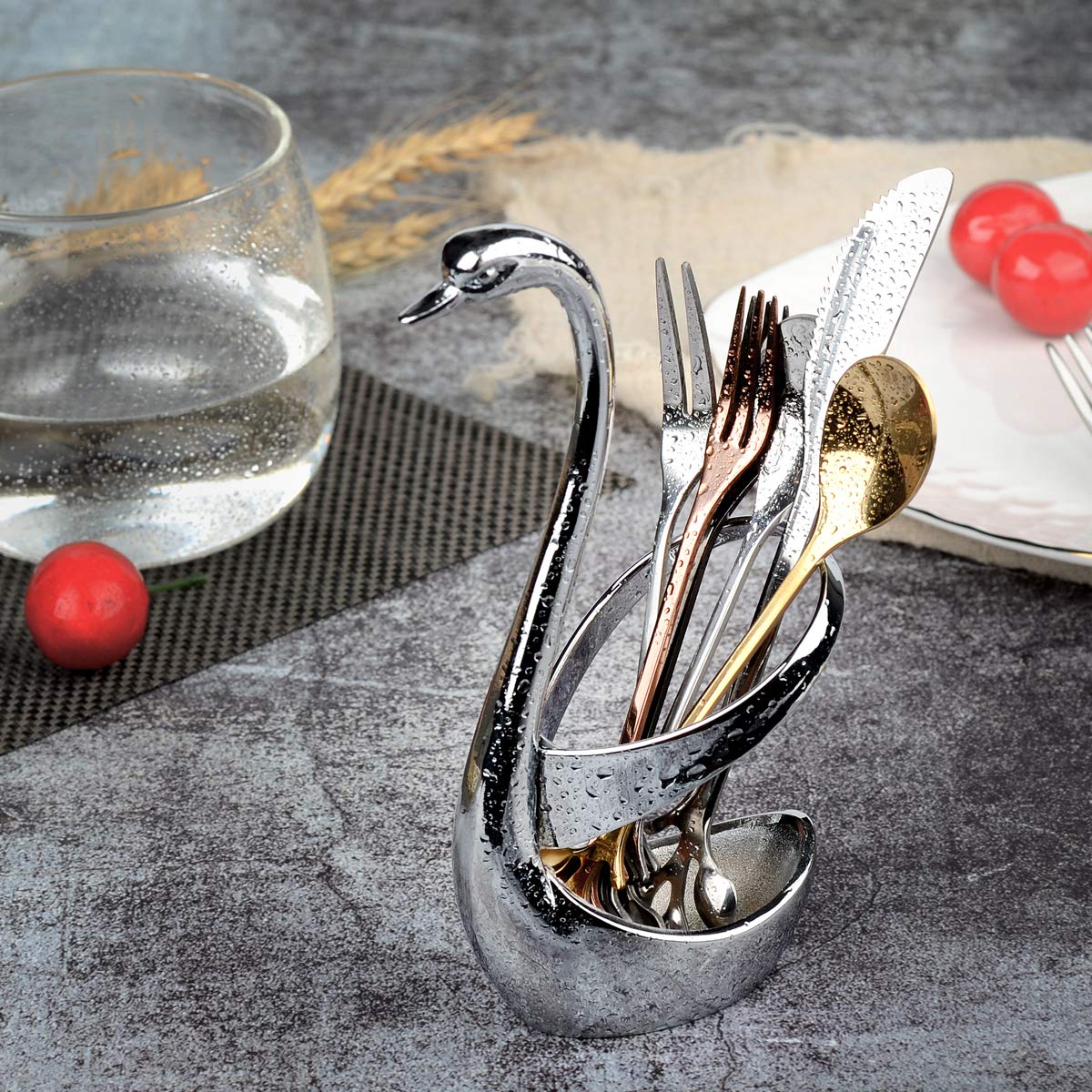 Swan Design Flatware Organizer