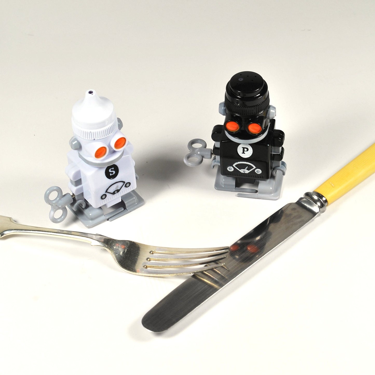 Salt and Pepper Shaker Robots