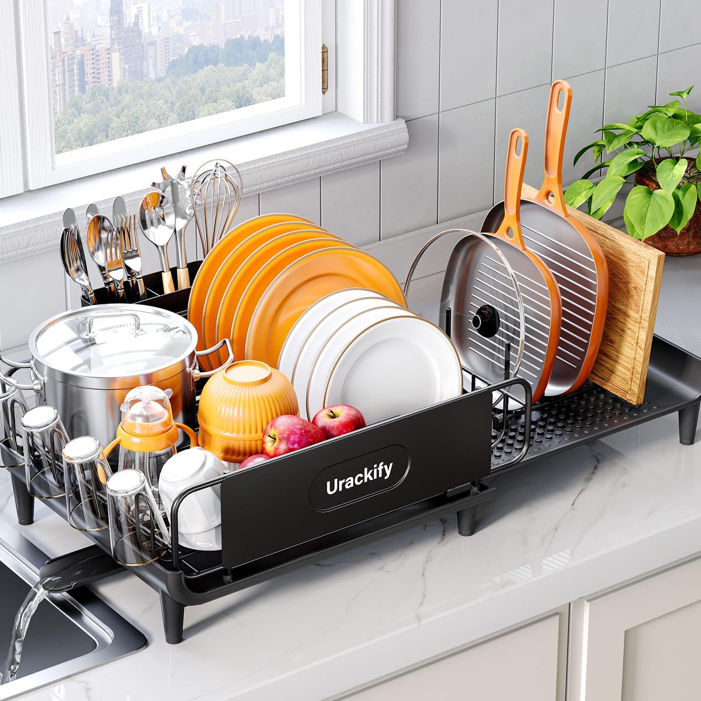 Extendable Dish Drying Rack