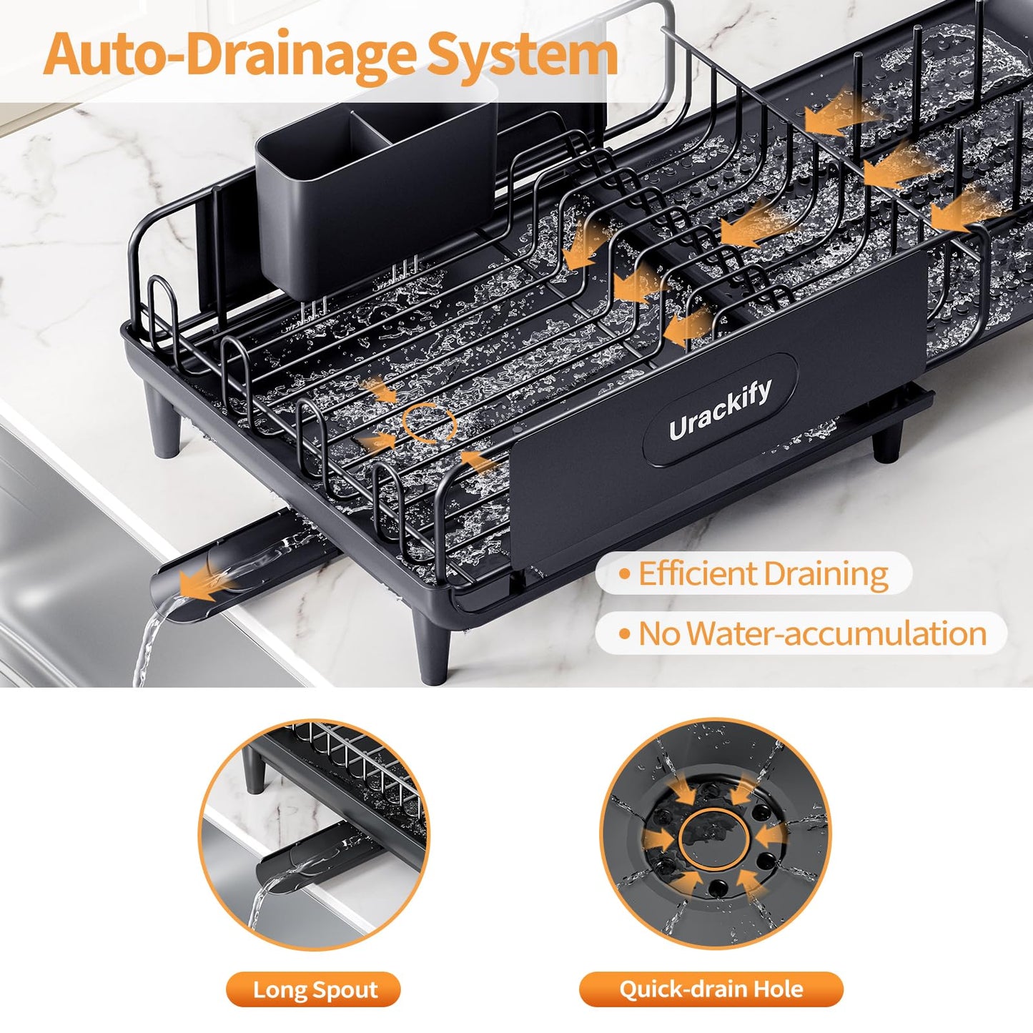 Extendable Dish Drying Rack