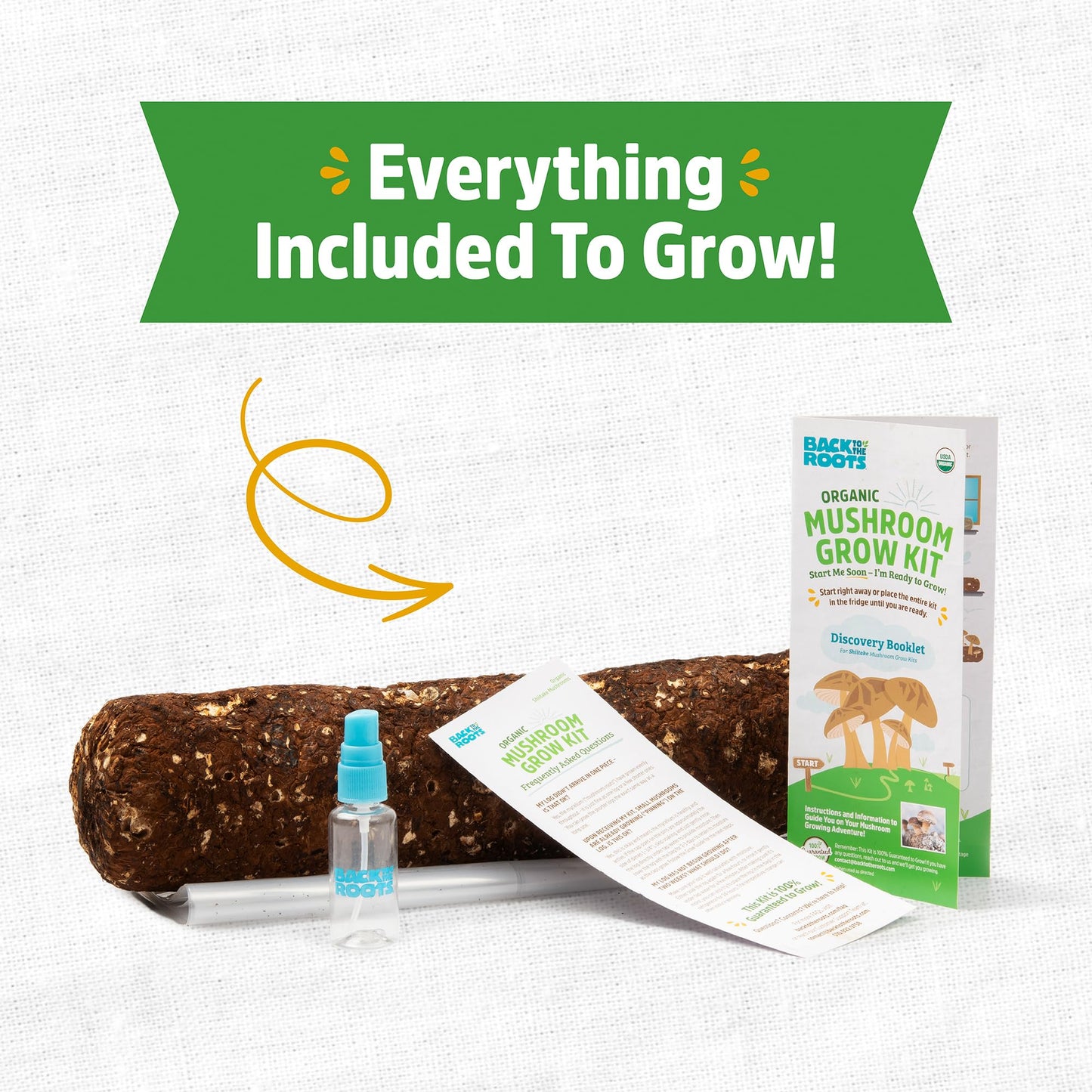 Shiitake Mushroom Grow Log