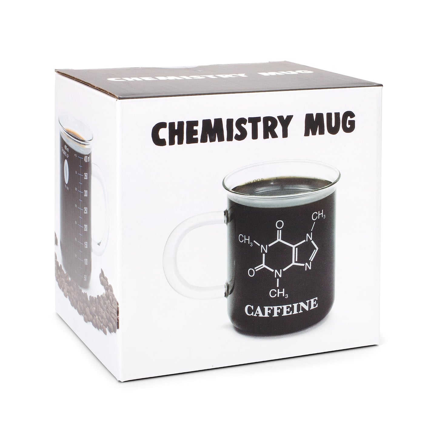 Glass Chemistry Caffeine Mug