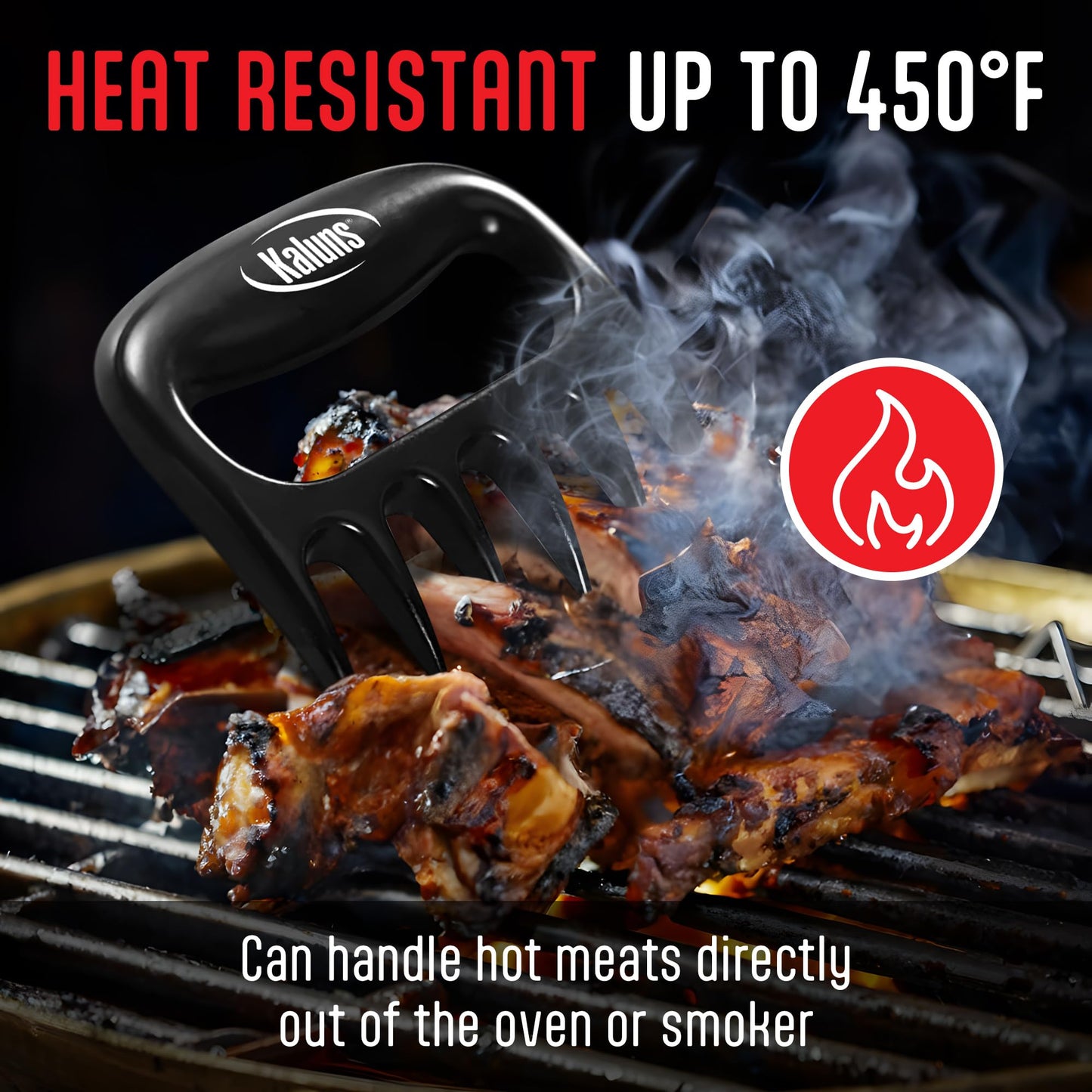 Meat Claws for Shredding - Heat Resistant and Dishwasher Safe