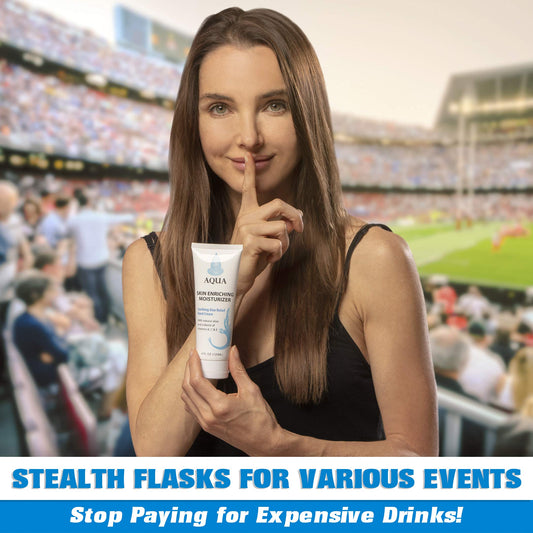 Hidden Lotion Flask - 3 Pack