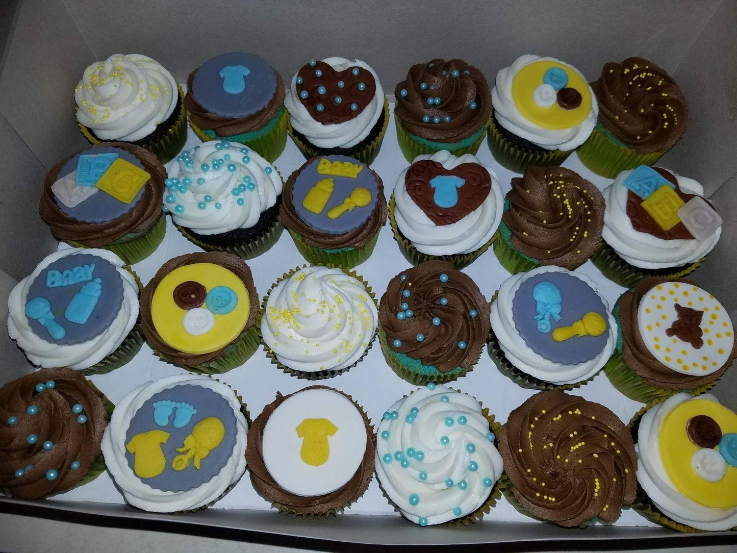 Baby Shower Mini Cake Fondant Molds