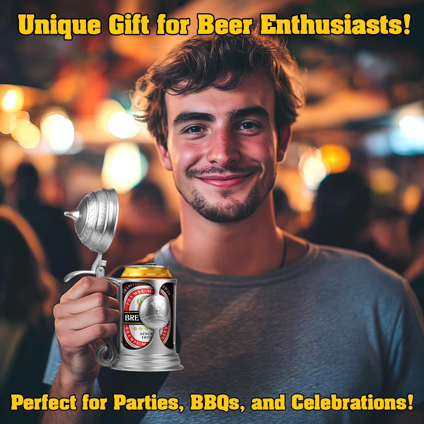 Brew Stein Can Holder