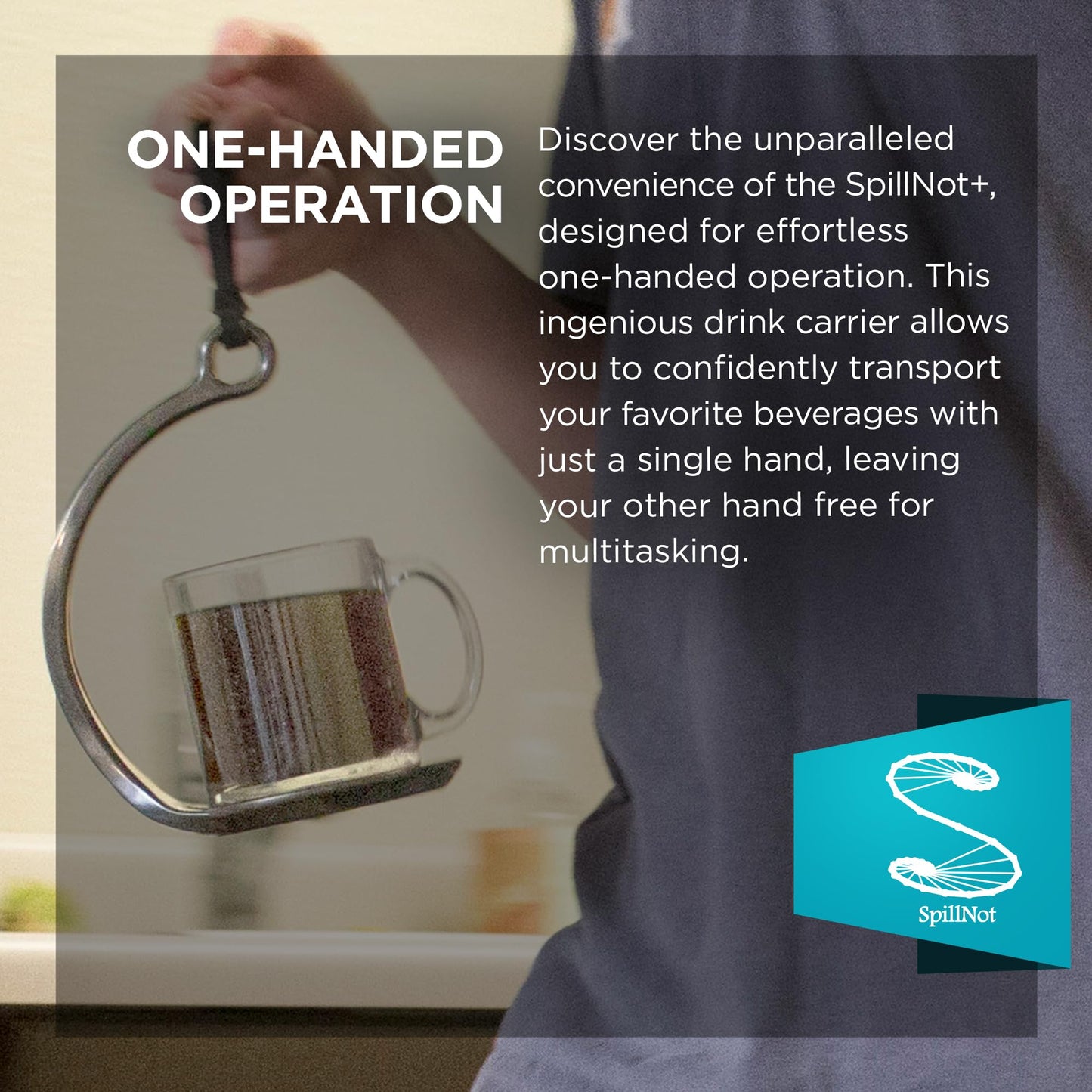 SpillNot - Non-Slip Cup Holder Drink Tray