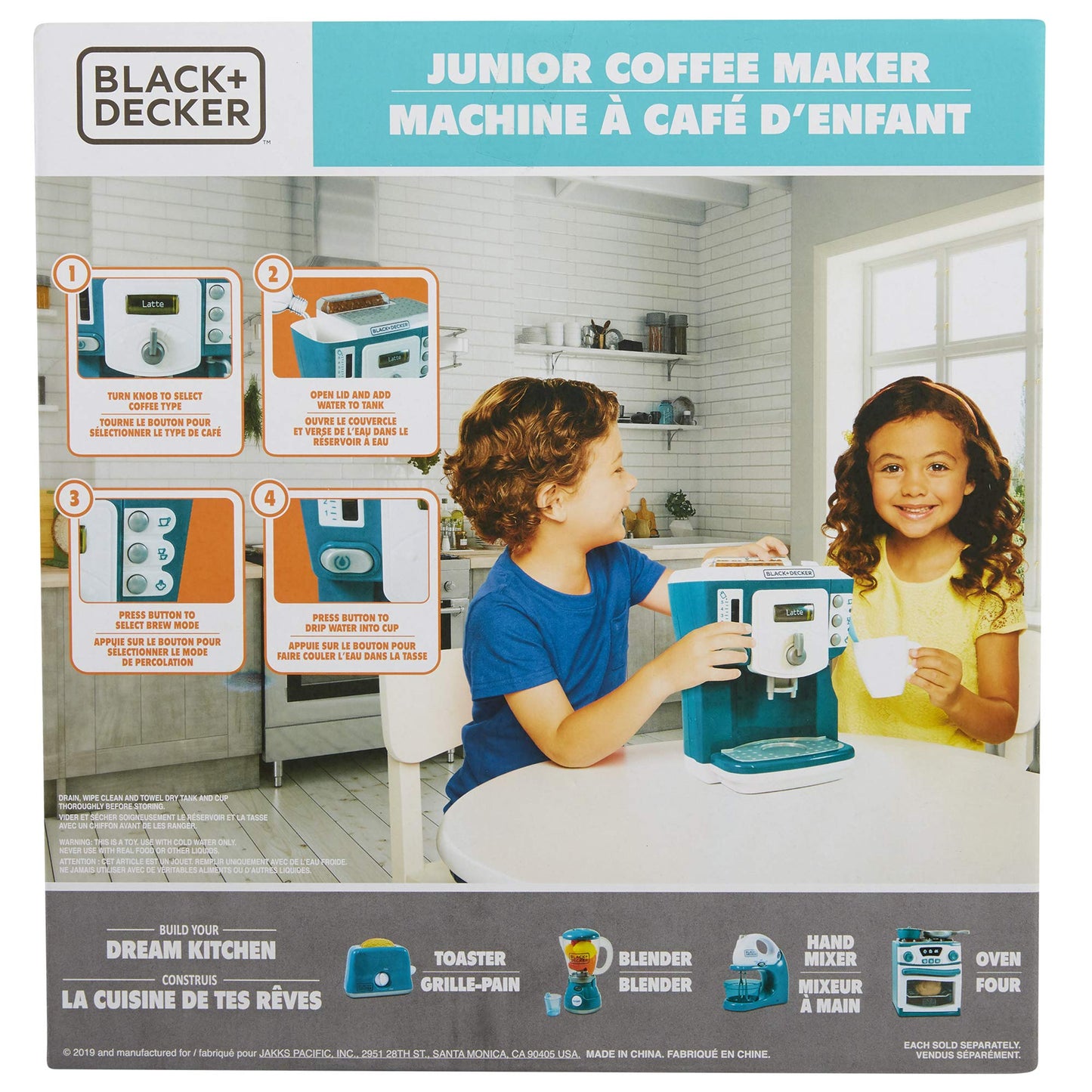 Junior Coffee Maker Role Play Set for Kids