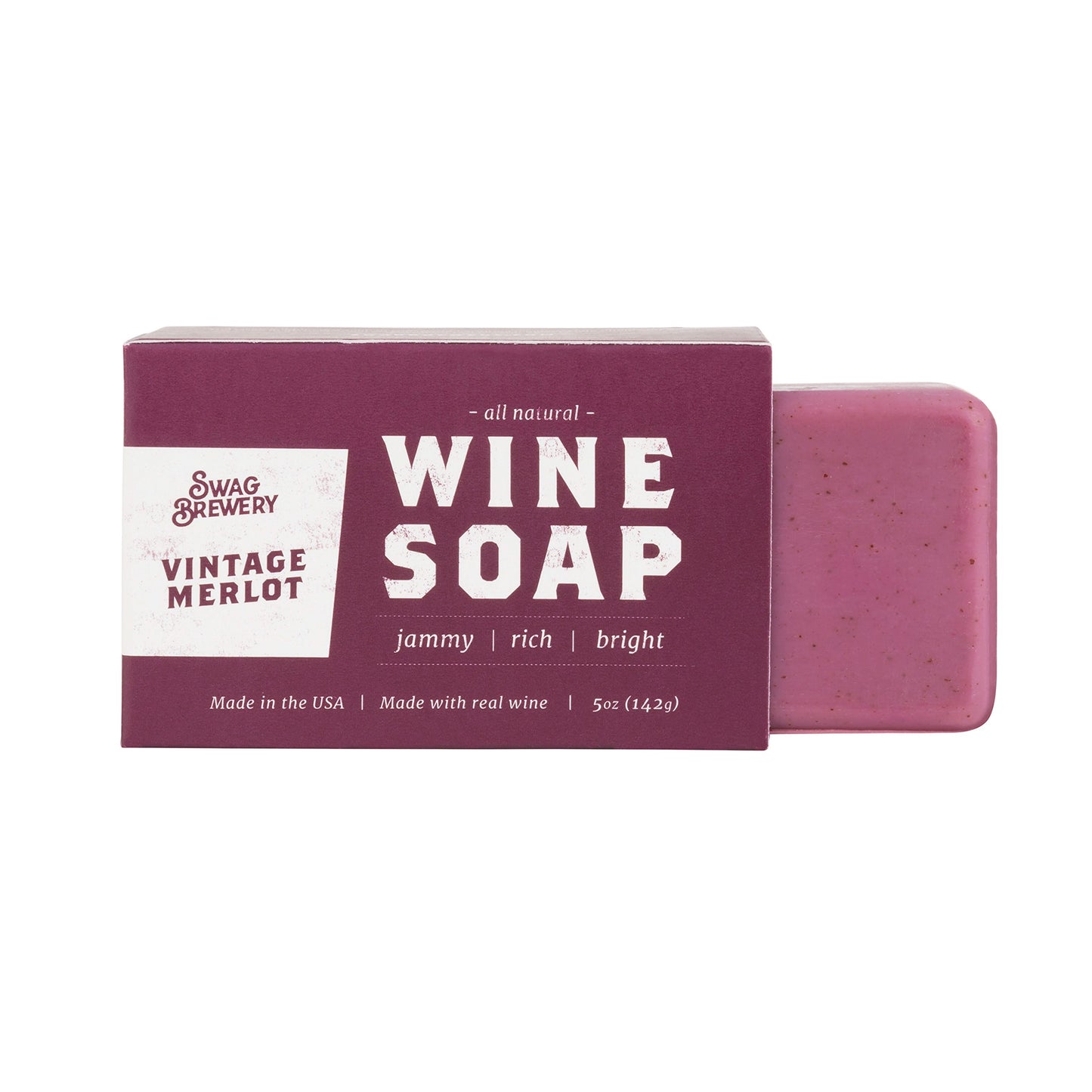 Vintage Merlot Wine Soap