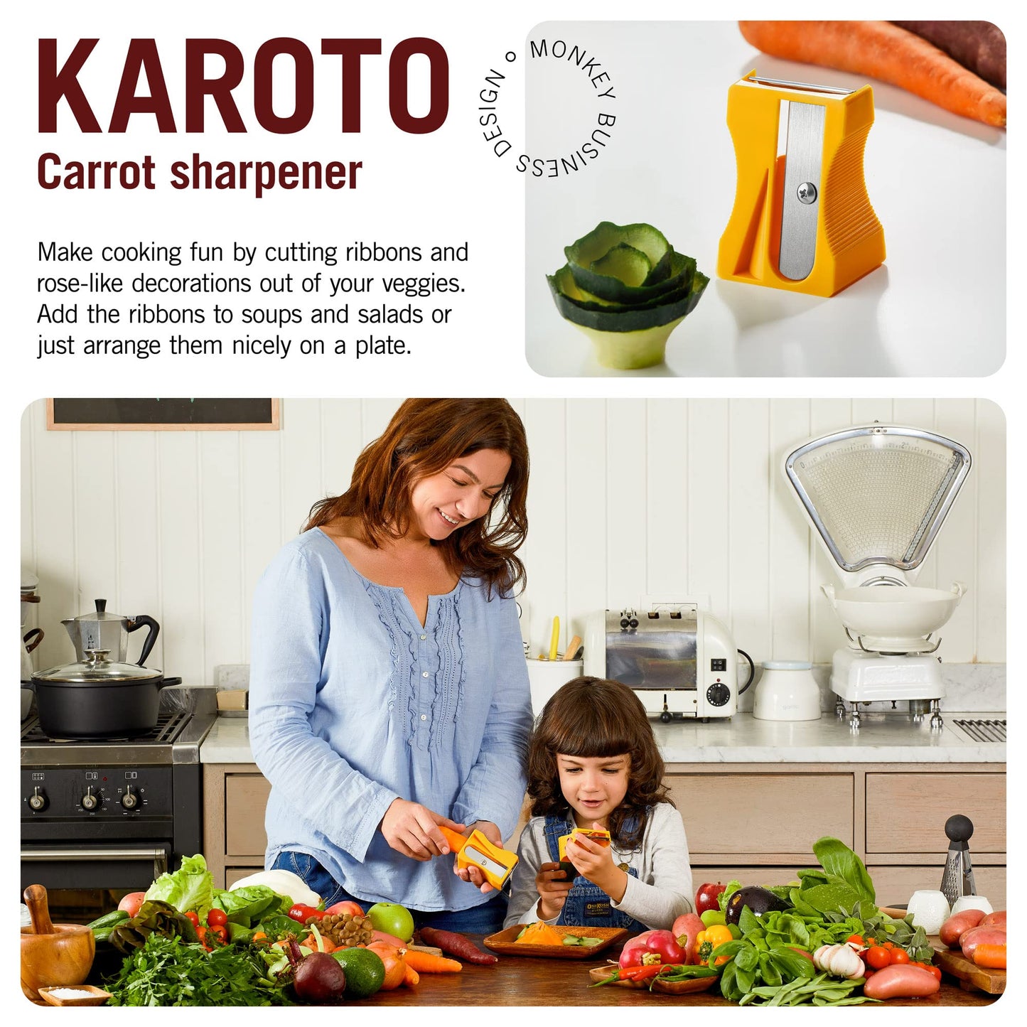 Karoto Carrot Peeler and Curler