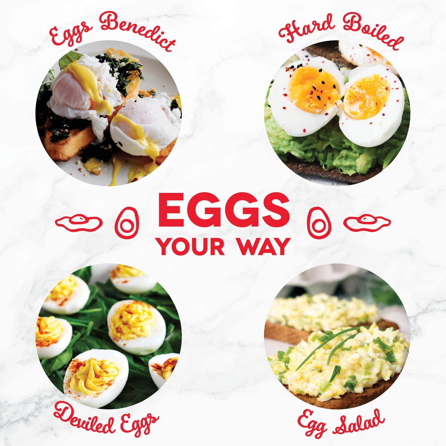Rapid Egg Cooker - 6 Egg Capacity