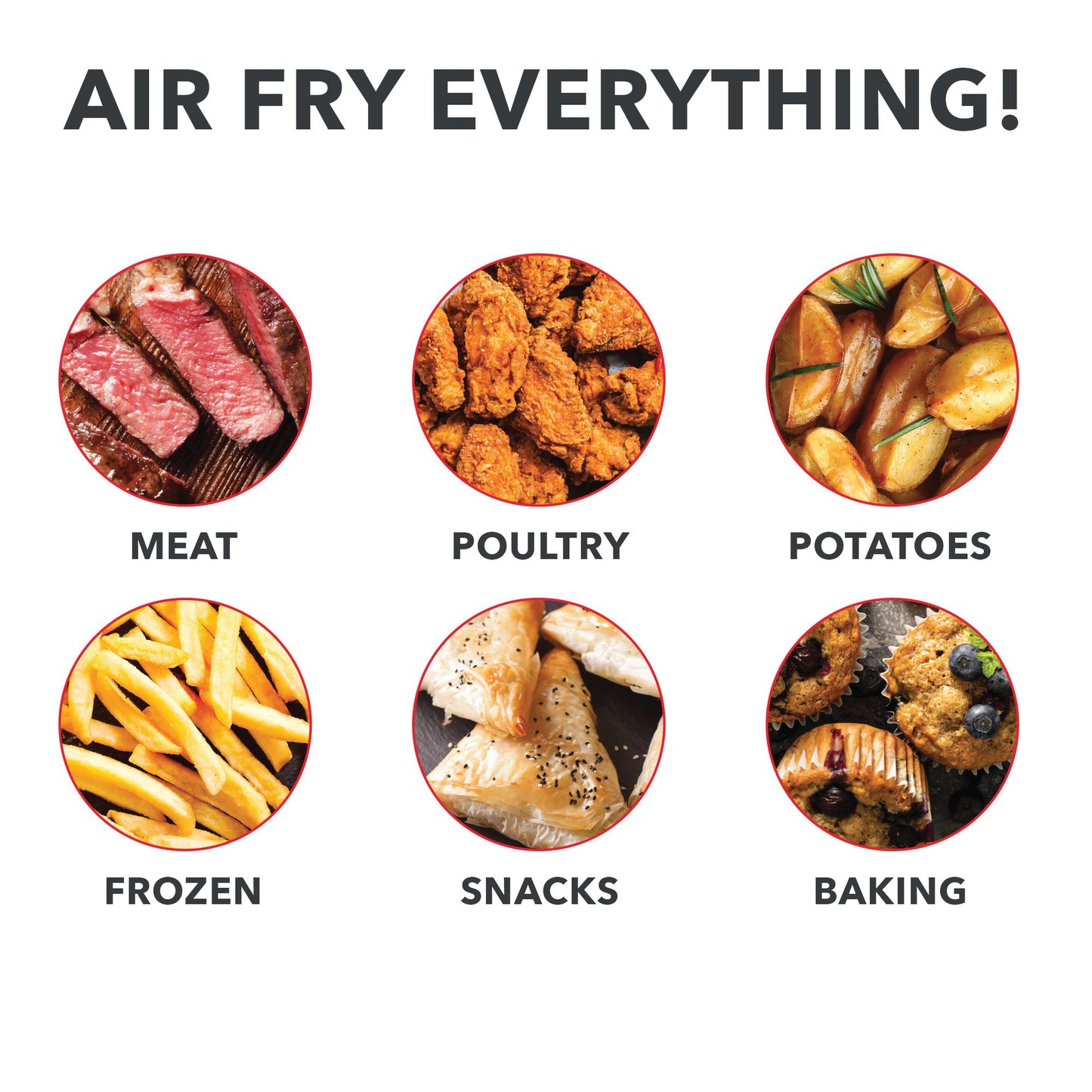 Compact Air Fryer Oven - 2 Quart