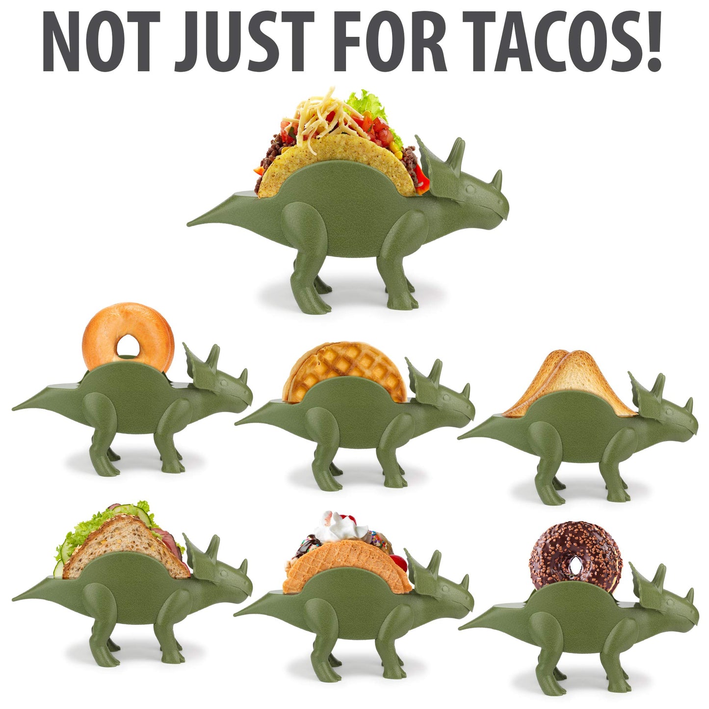 Tricerataco Dinosaur Taco Holder