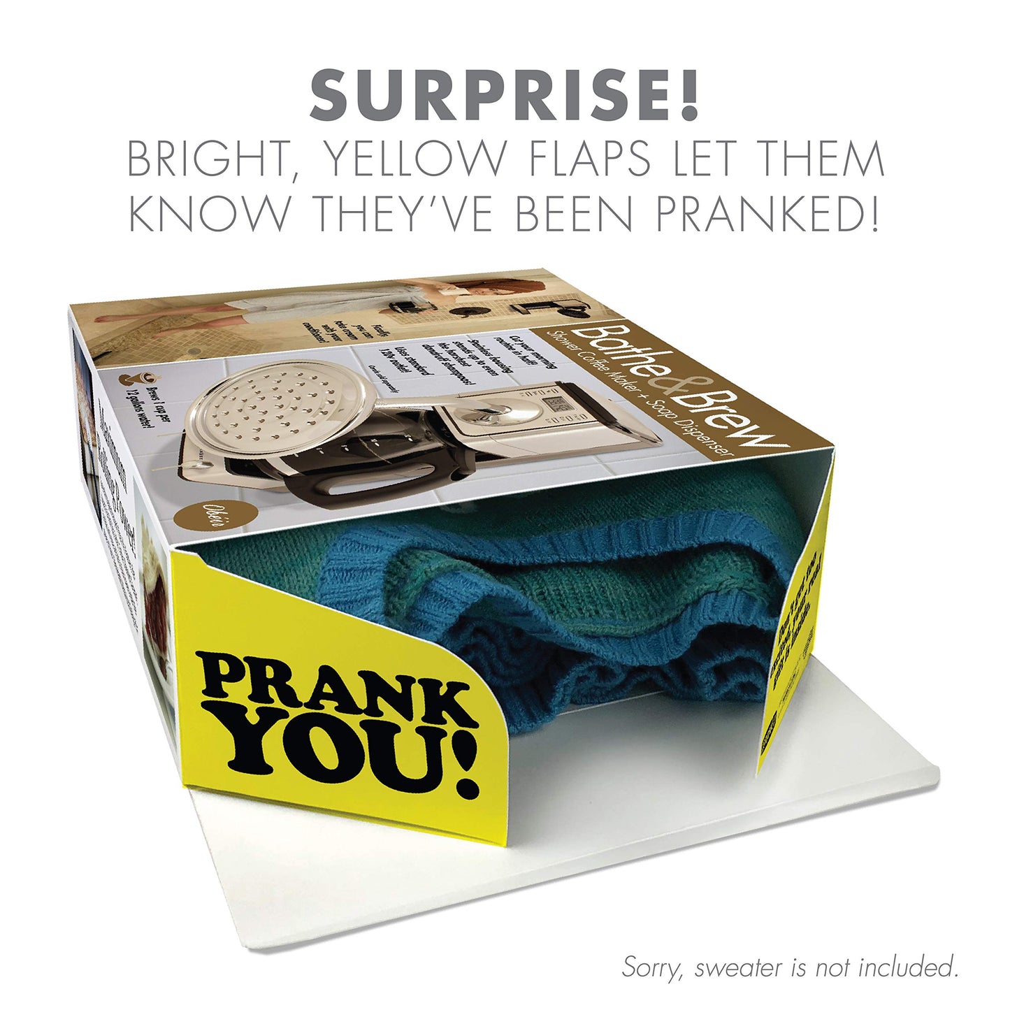 Coffee Talkies Prank Gift Box