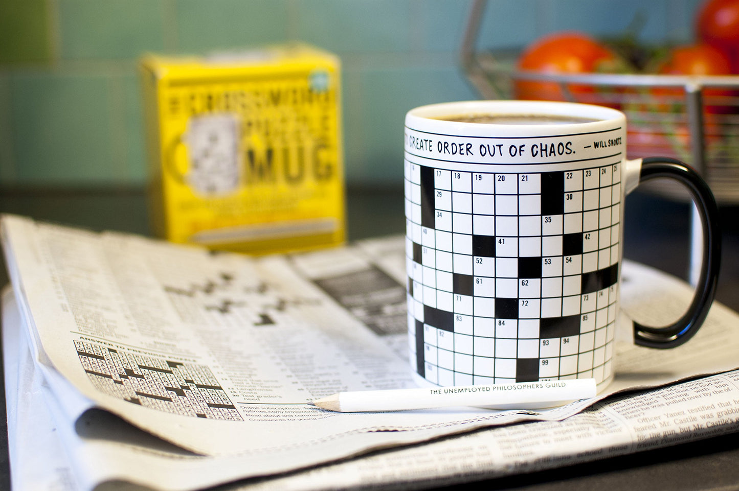 Crossword Puzzle Coffee Mug
