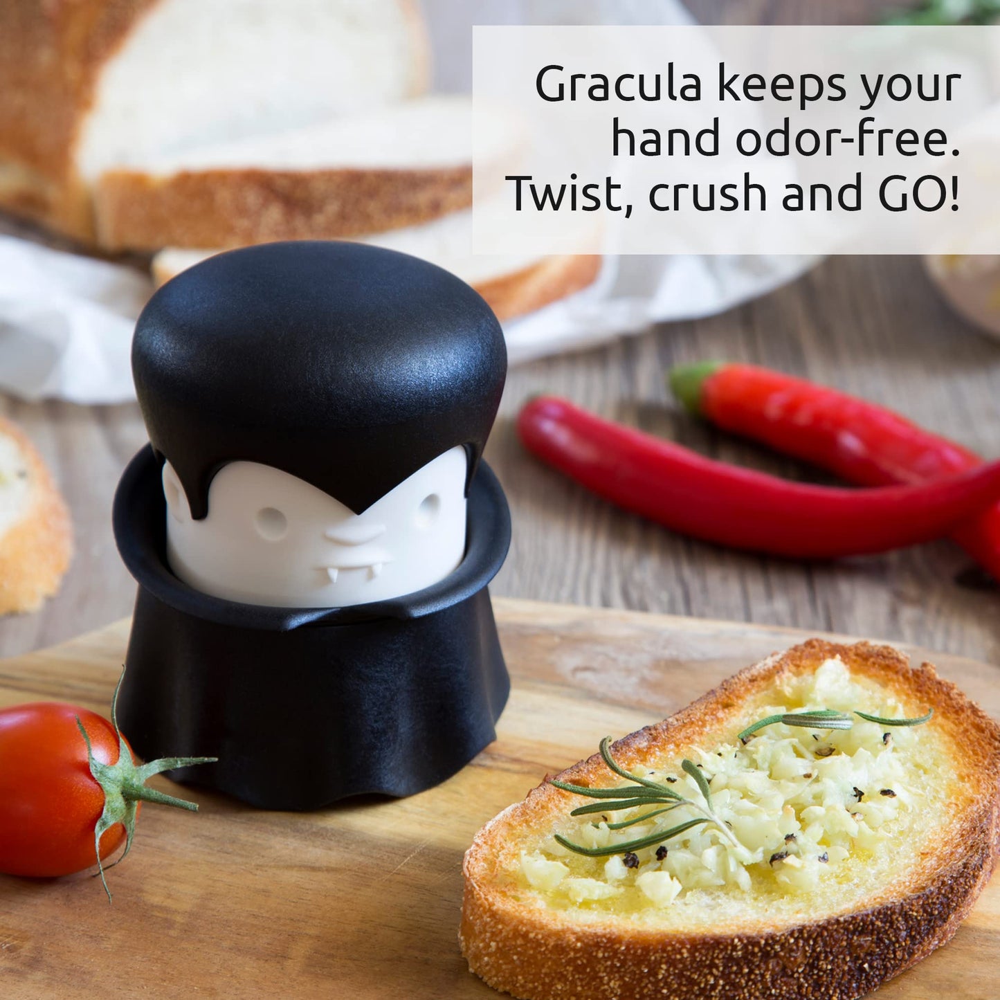 Gracula Garlic Crusher