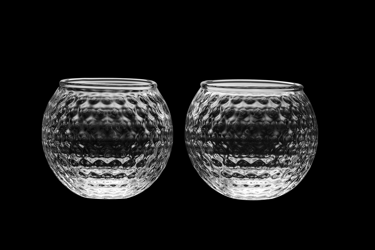 Golf Whiskey Glasses - Set of 2 Rocks Glasses
