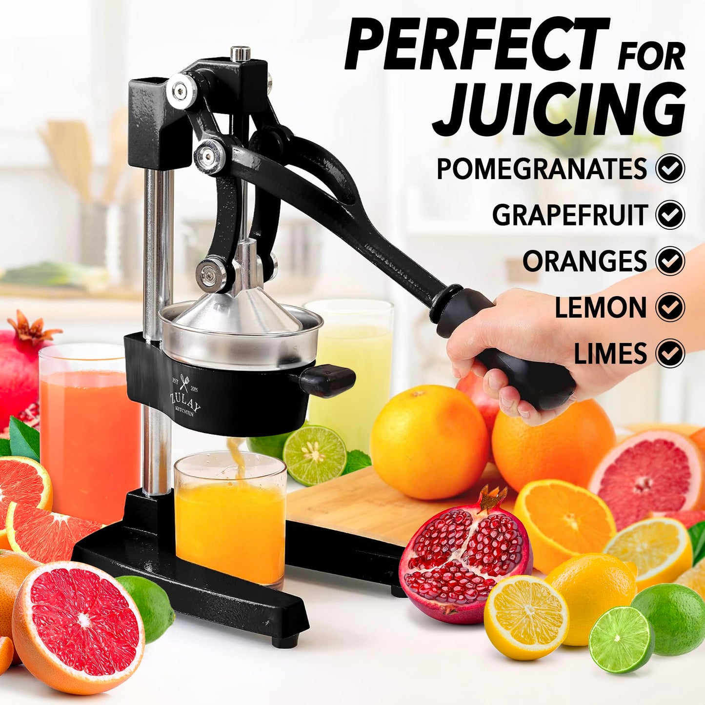 Cast-Iron Orange Juice Squeezer