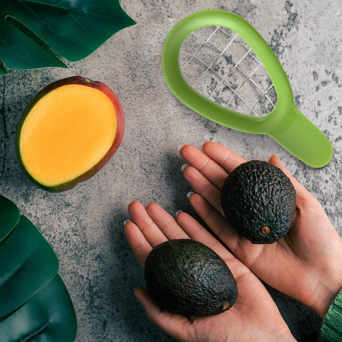 Handy Avocado and Food Cubing Tool