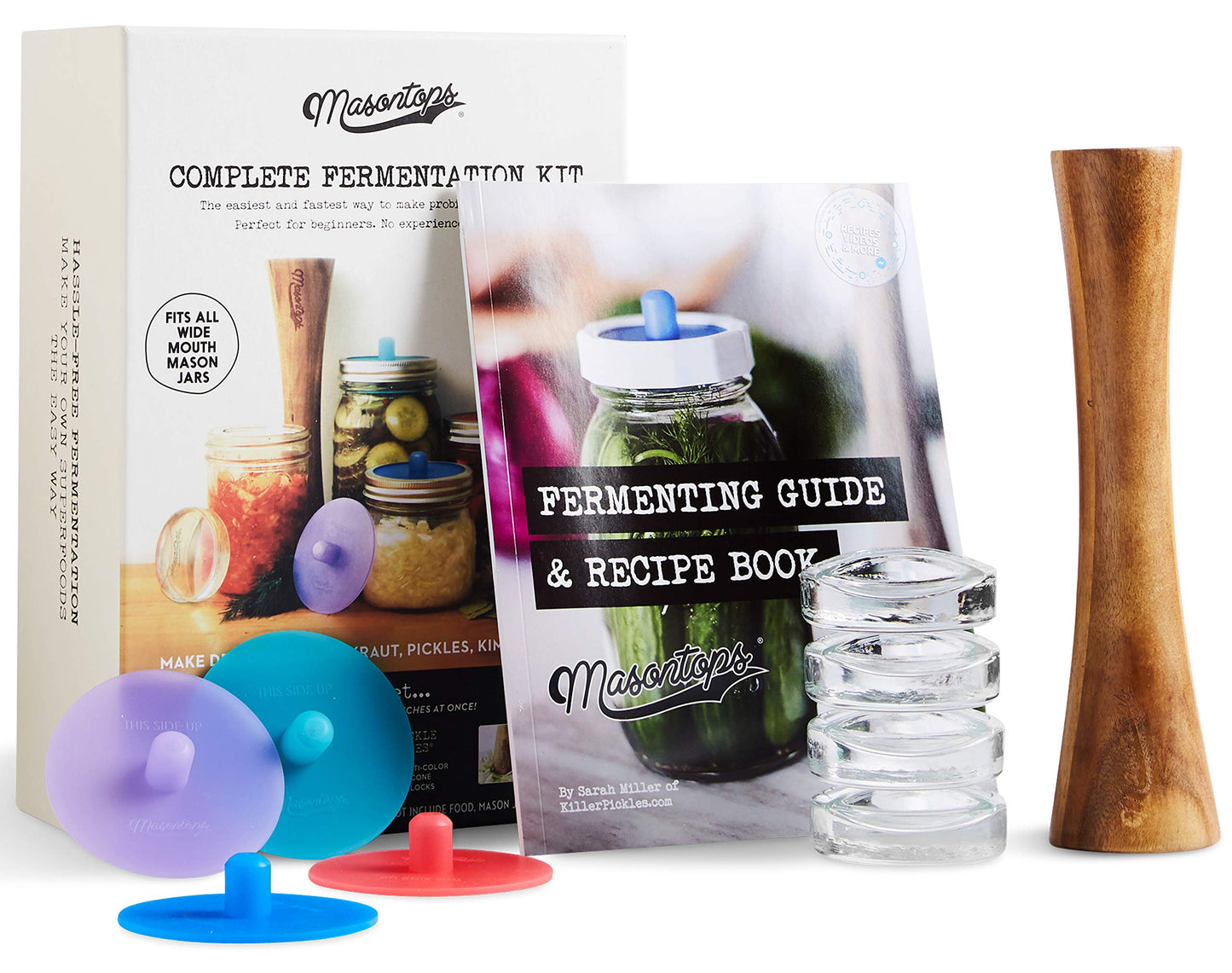 Complete Mason Jar Fermentation Kit