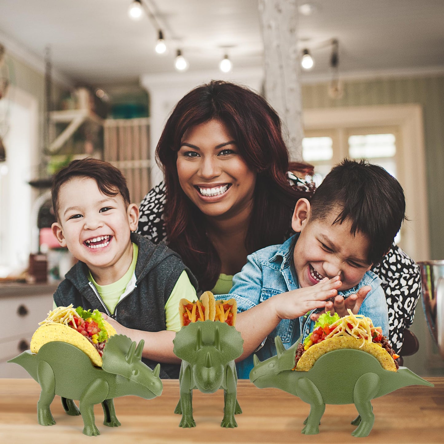 Tricerataco Dinosaur Taco Holder
