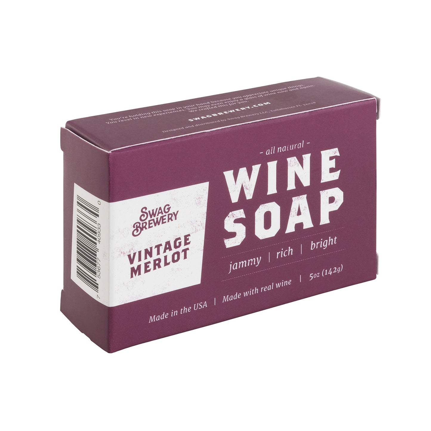 Vintage Merlot Wine Soap