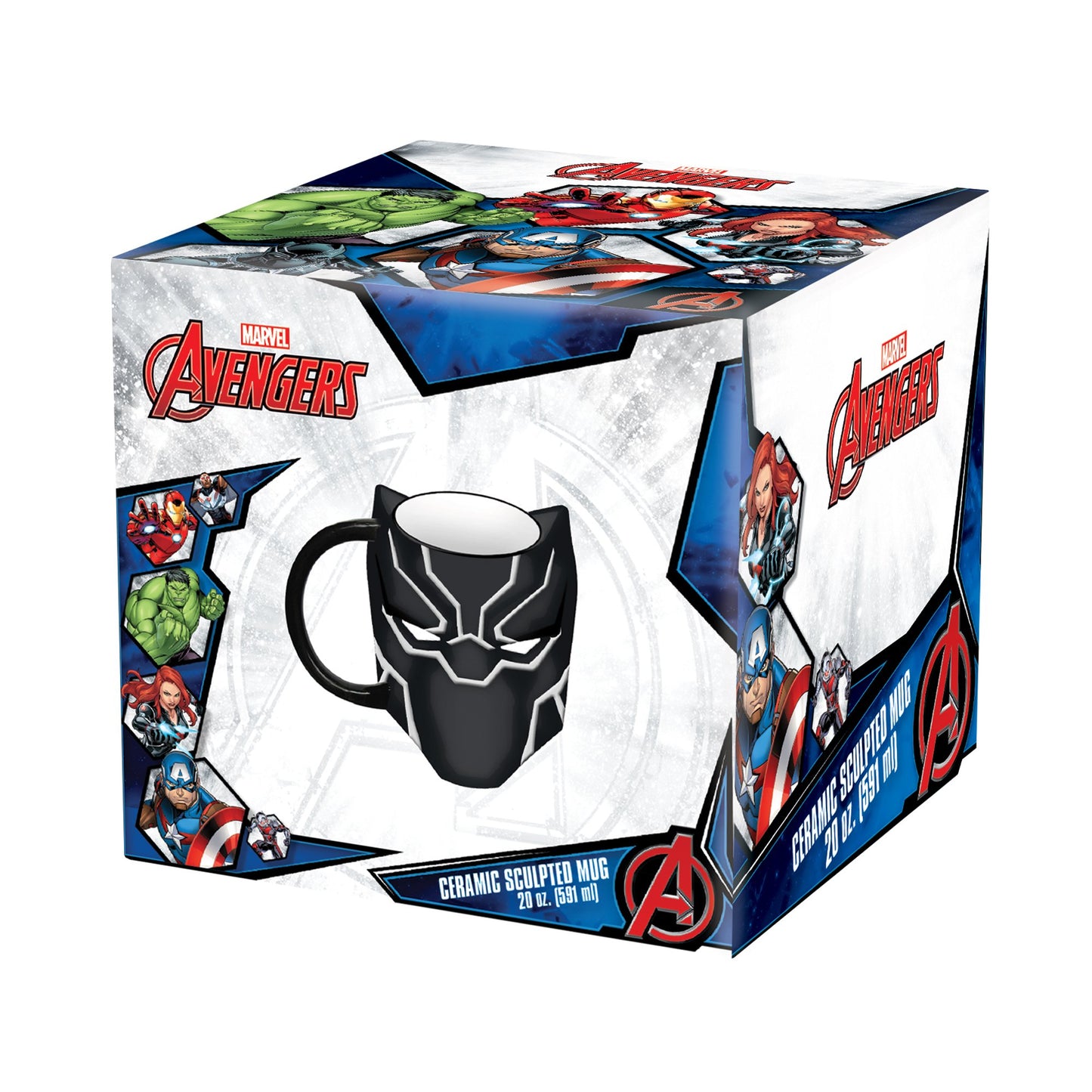 Marvel Black Panther Sculpted Ceramic Mug