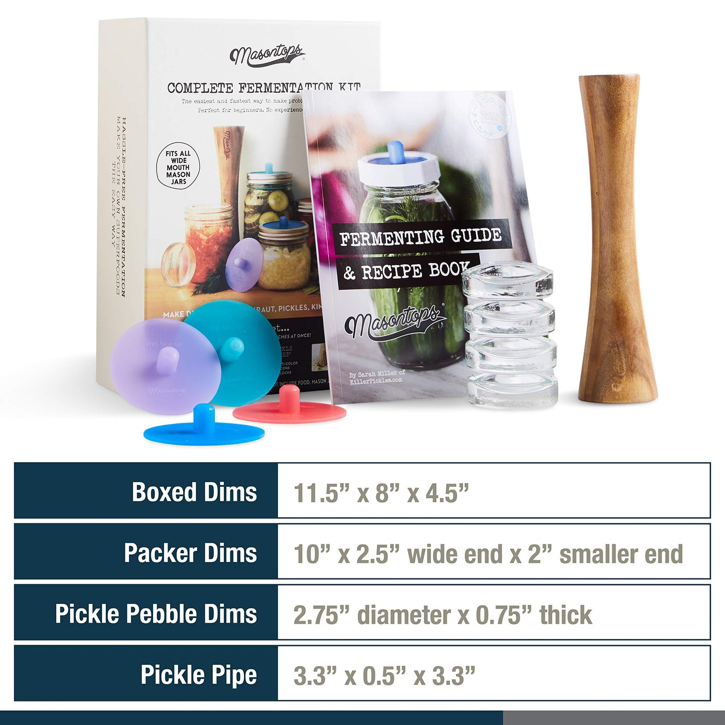 Complete Mason Jar Fermentation Kit