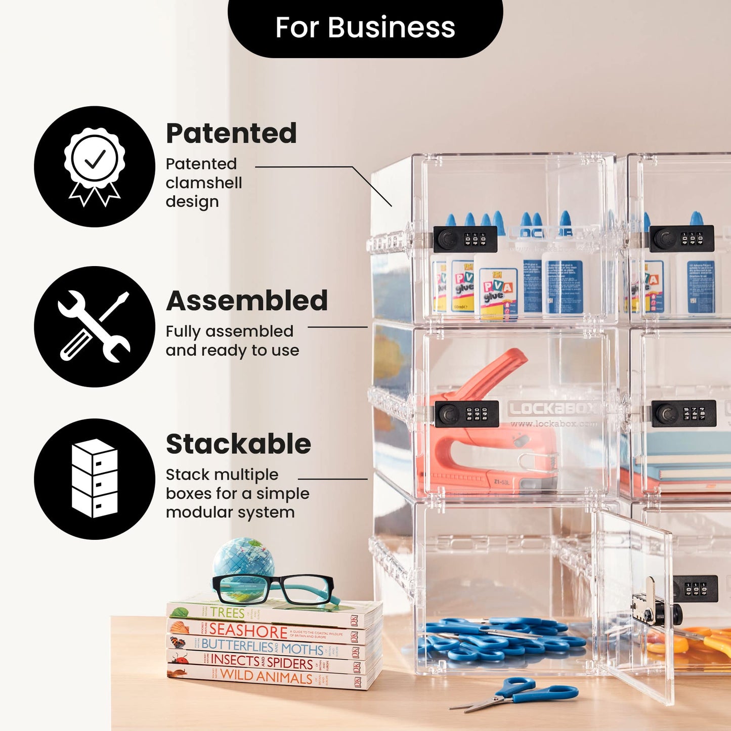Lockable Storage Box for Food and More