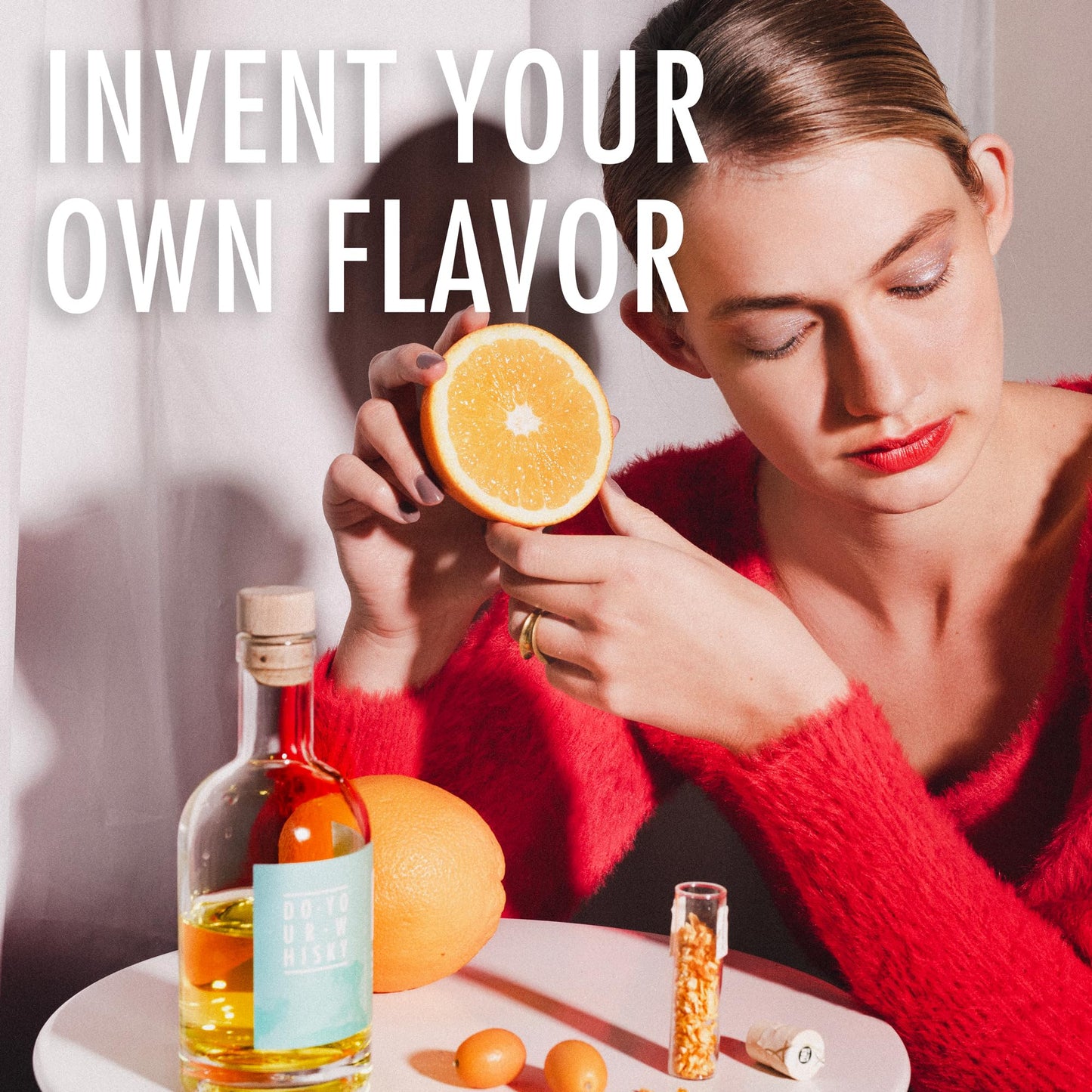 DIY Whiskey Infusion Set with Stones