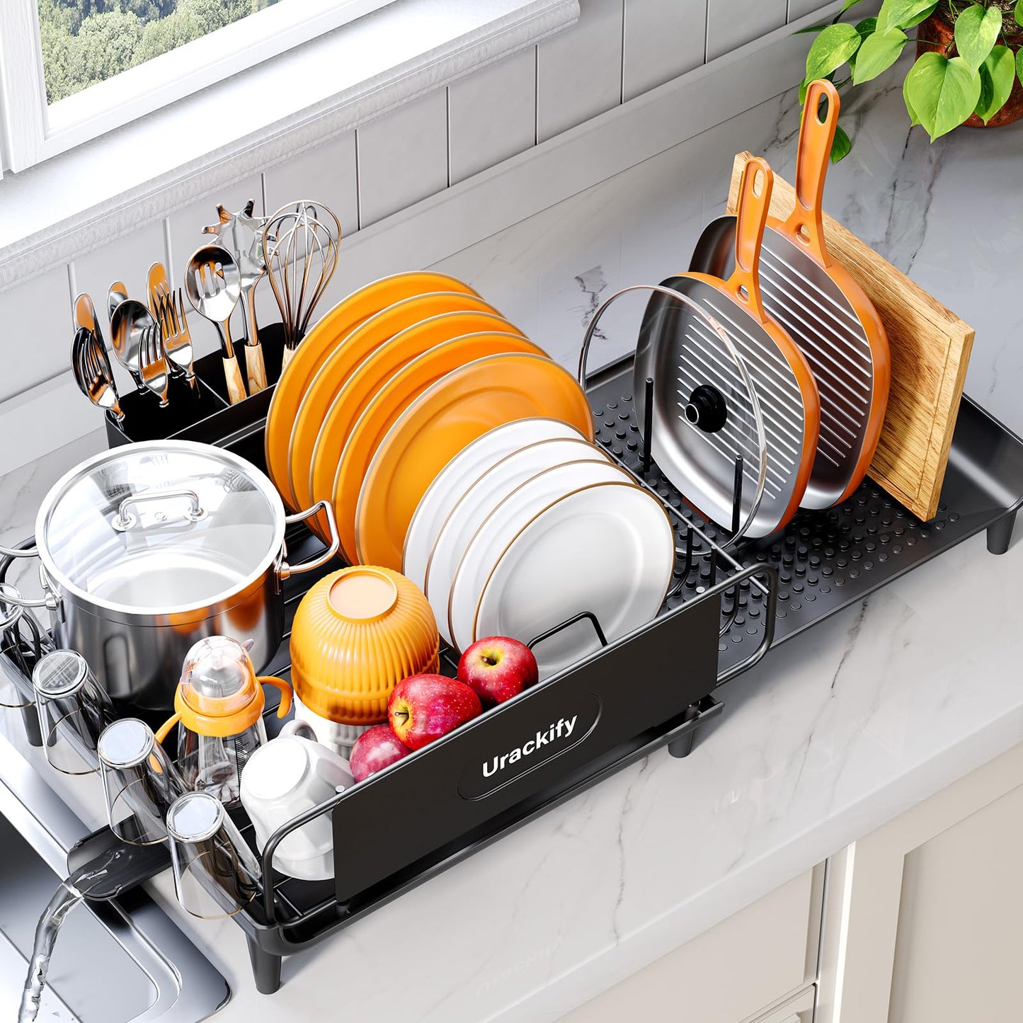 Extendable Dish Drying Rack