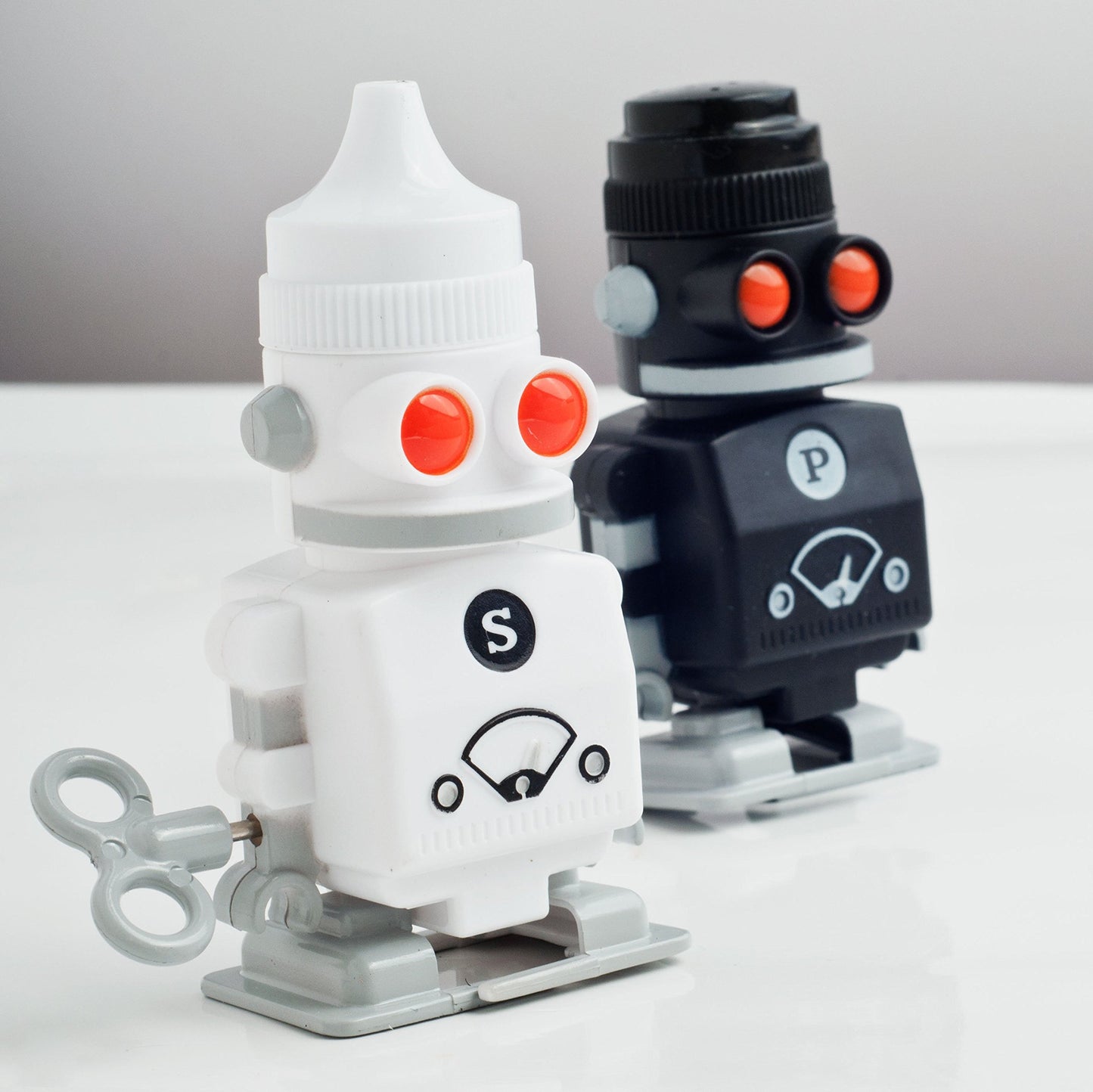 Salt and Pepper Shaker Robots