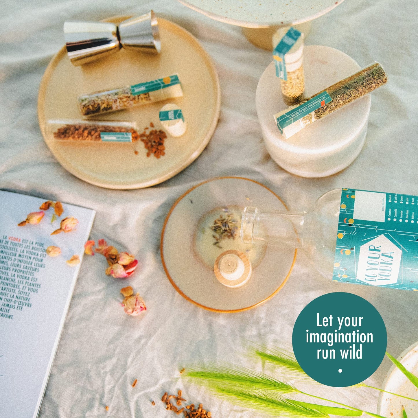 DIY Cocktail Infusion Kit with Botanicals