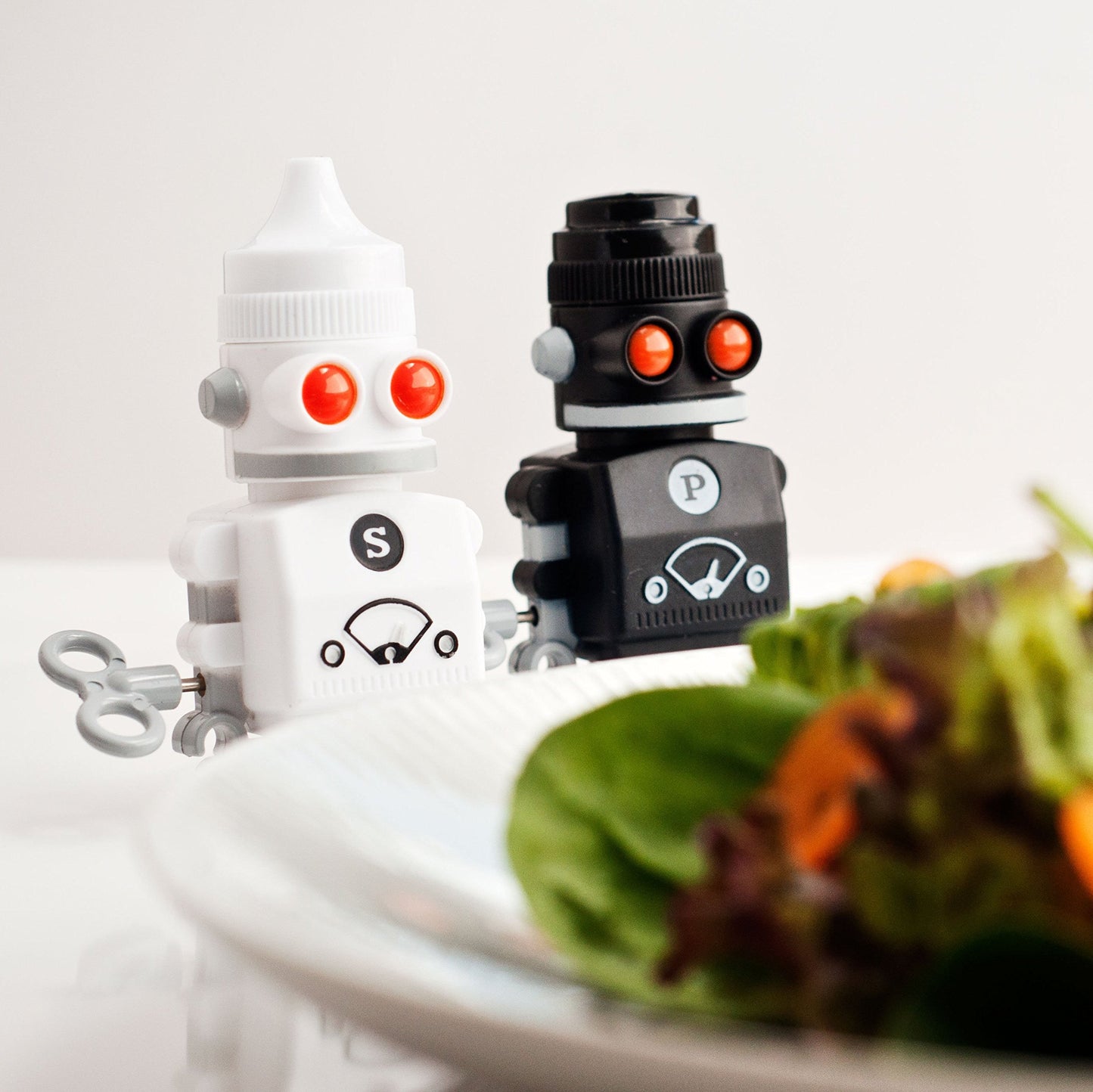 Salt and Pepper Shaker Robots