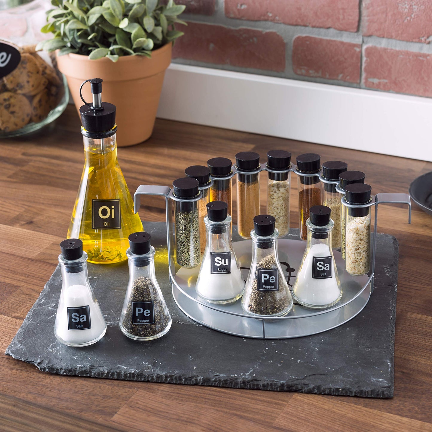 Chemist's Spice Rack - 14 Piece Set