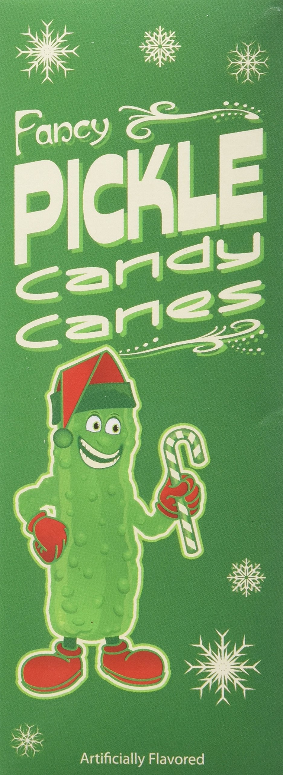 Pickle Flavored Candy Canes