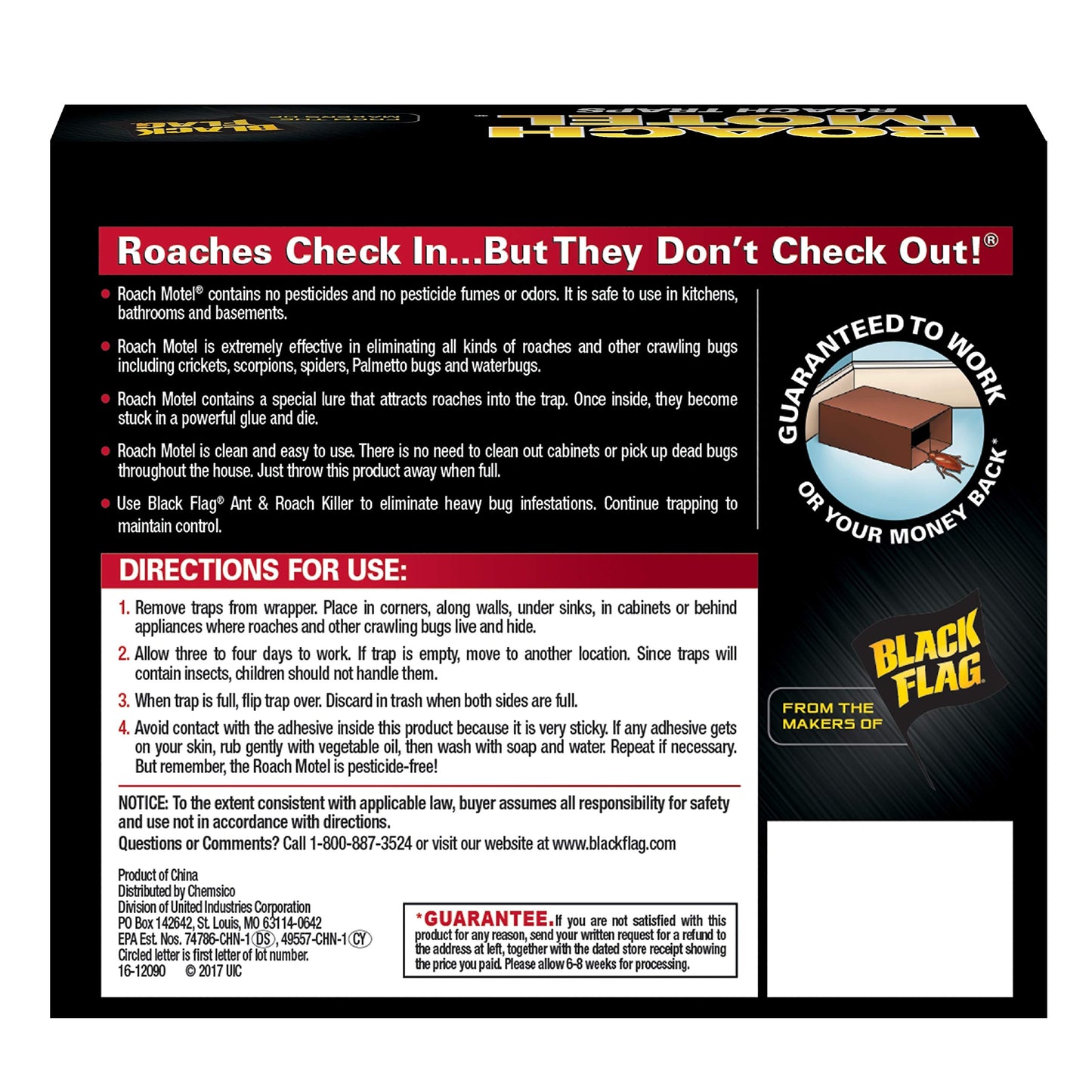 Discreet Roach and Insect Traps (2-Count, 1-Pack)