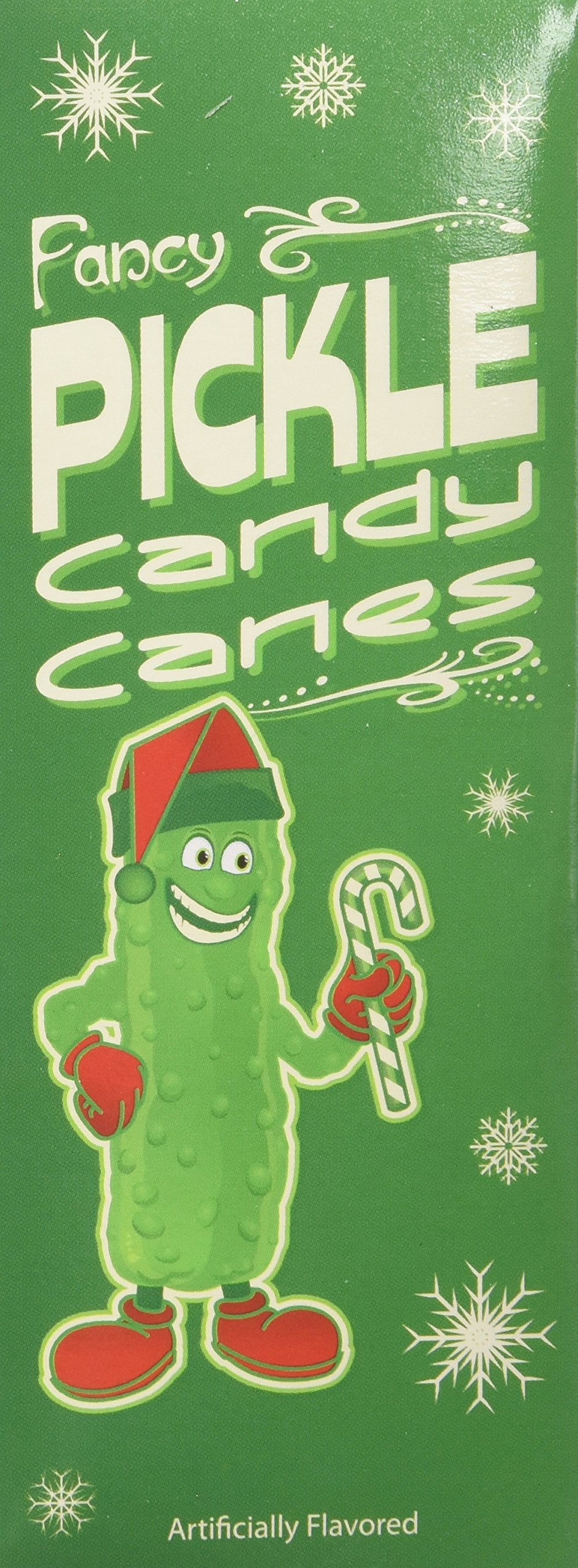 Pickle Flavored Candy Canes