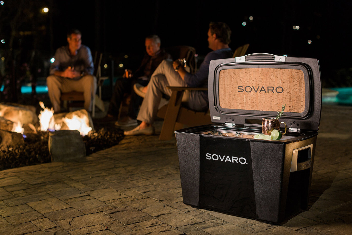 Sovaro 70 Quart Luxury Wine/Spirit Cooler