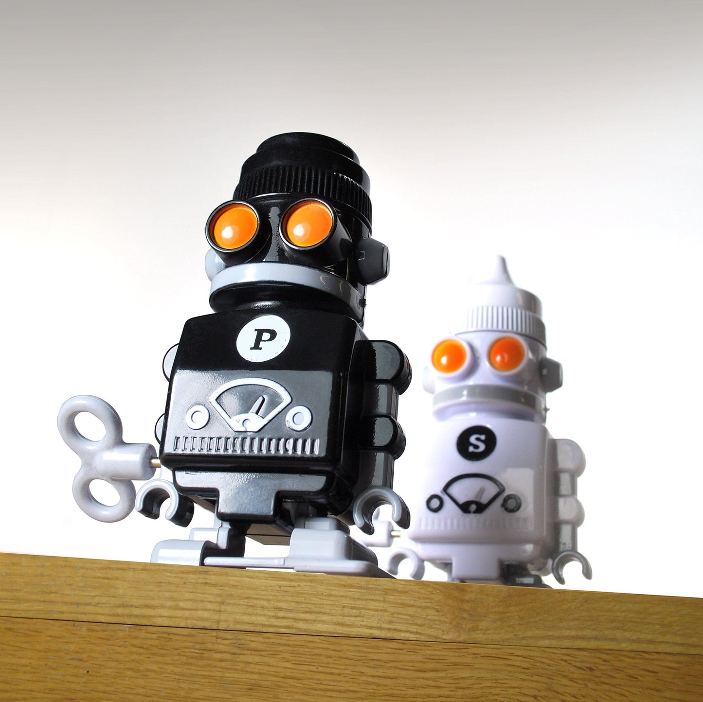 Salt and Pepper Shaker Robots