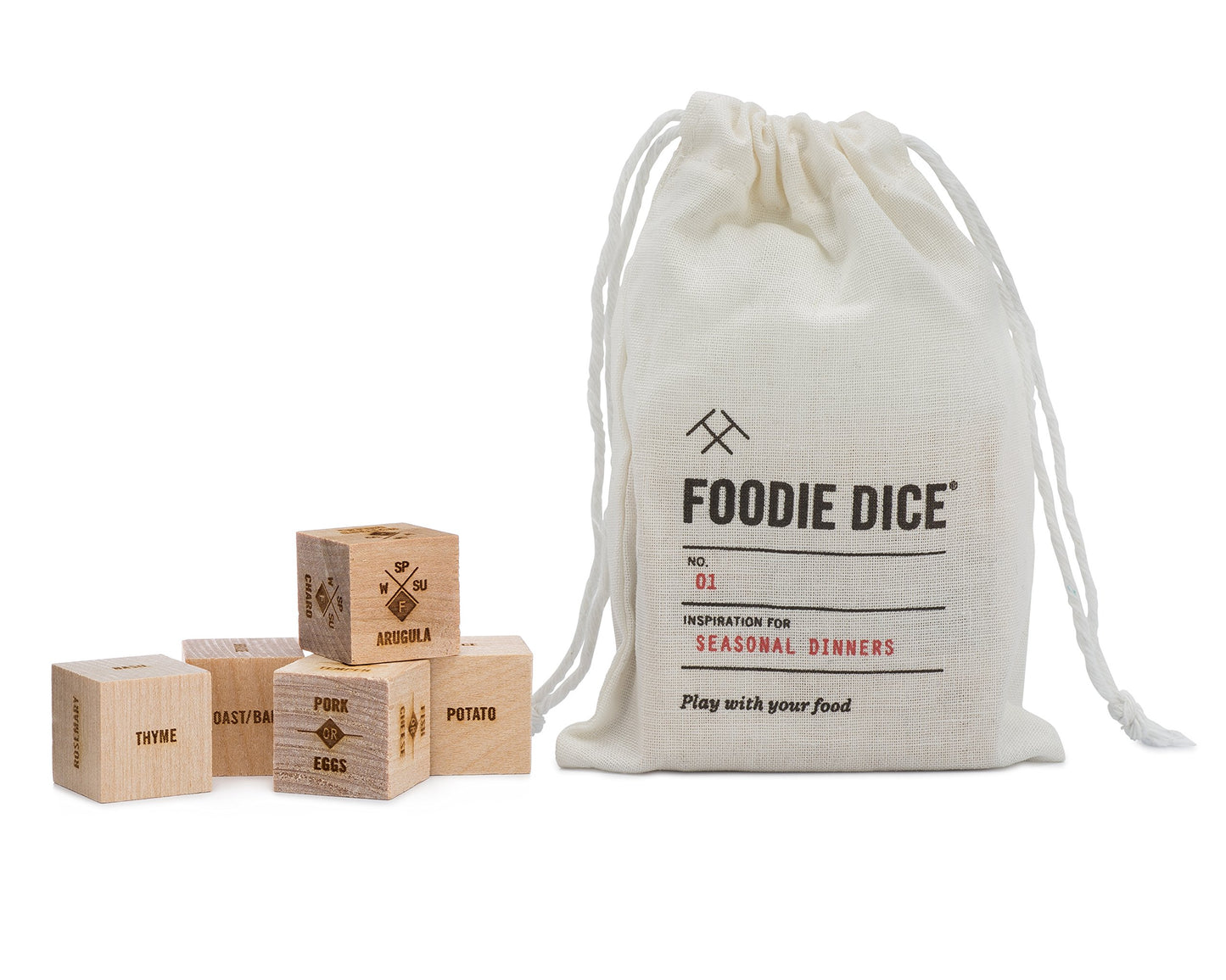 Foodie Dice® for Seasonal Dinners