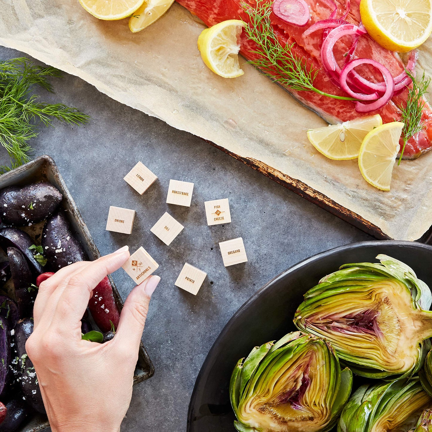 Foodie Dice® for Seasonal Dinners