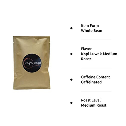 Premium Kopi Luwak Coffee Beans