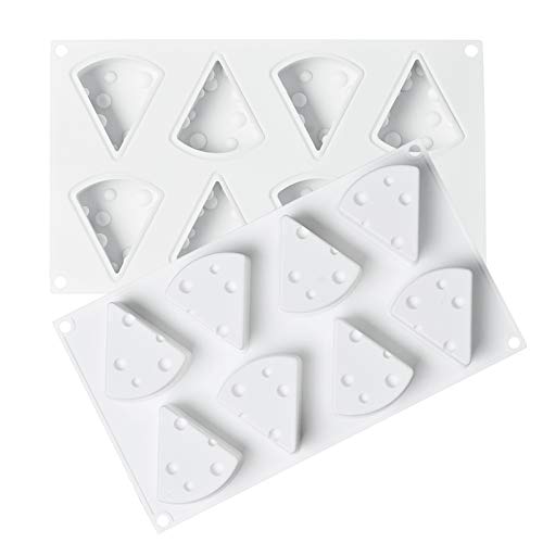 Cheese Silicone Baking Mold - 8 Cavity