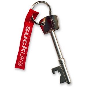 Key Shaped Bottle Opener Key Chain